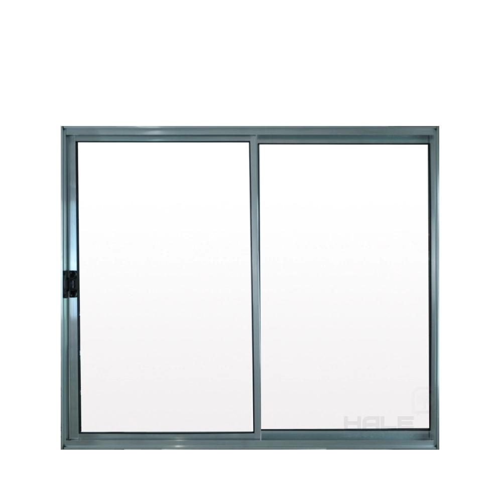 Janela De Correr 2 Folhas S/ Grade Aluminio Brilhante 1.00 X 1.50 Linha Modular - Hale