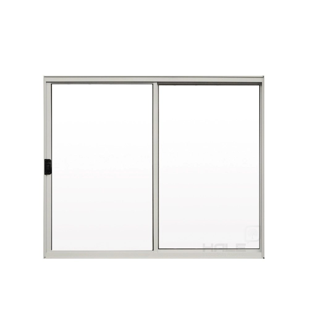 Janela De Correr  2 Folhas S/grade  Alumínio Branco 1.00 X 1.50 Linha Modular- Hale