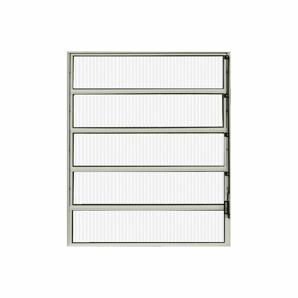Vitrô Basculante Alumínio Branco 1.00 X 1.00 - Hale