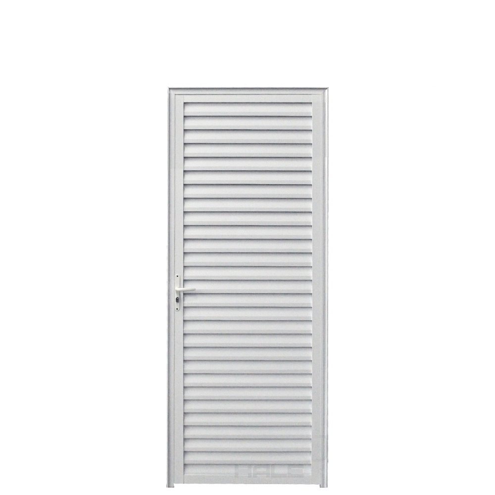Porta Palheta 0.70 X 2.10 Aluminio Branco Lado Direito - Hale