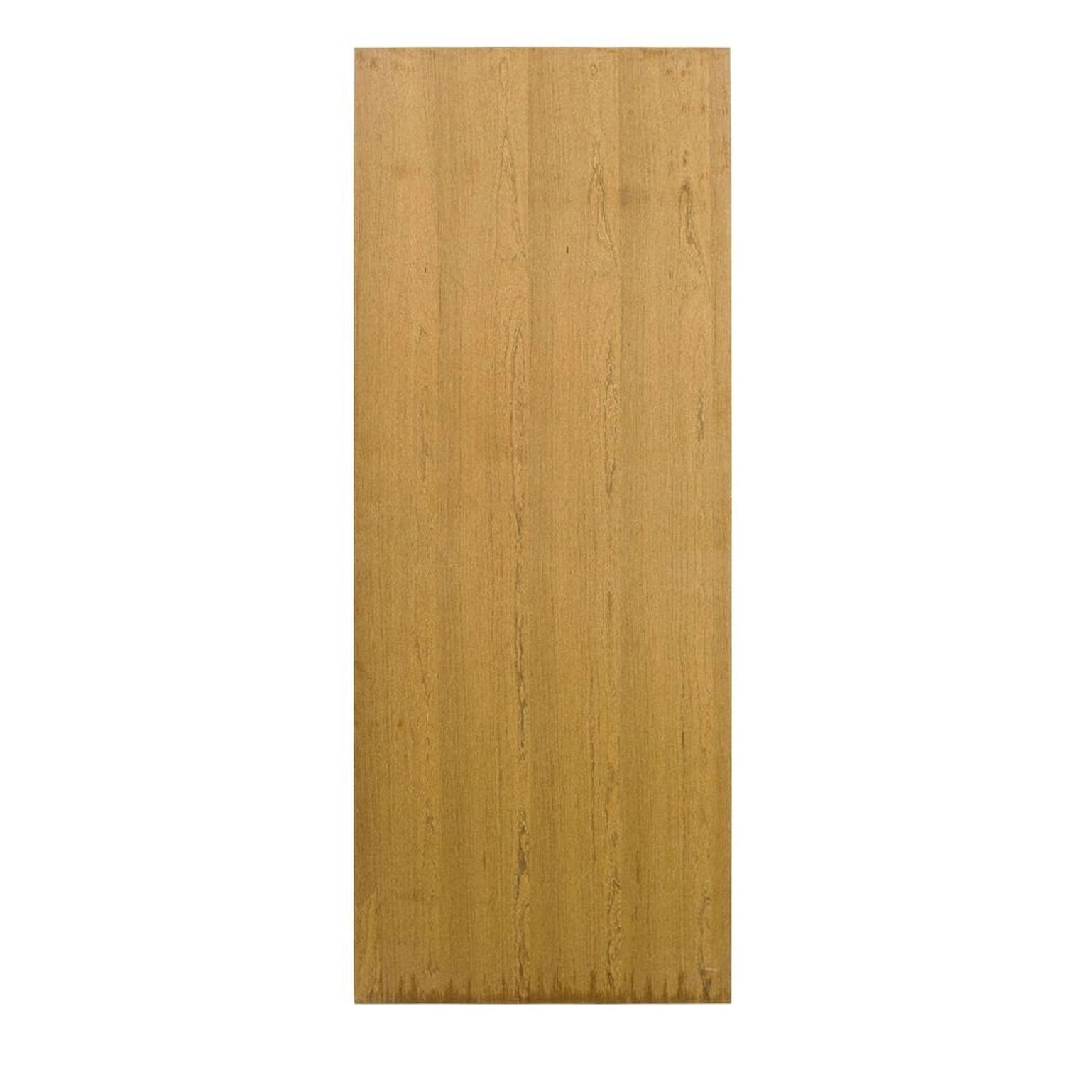 Folha De Porta Lisa Padrão Imbuia 60 Cm X 2,10 Cm Natural