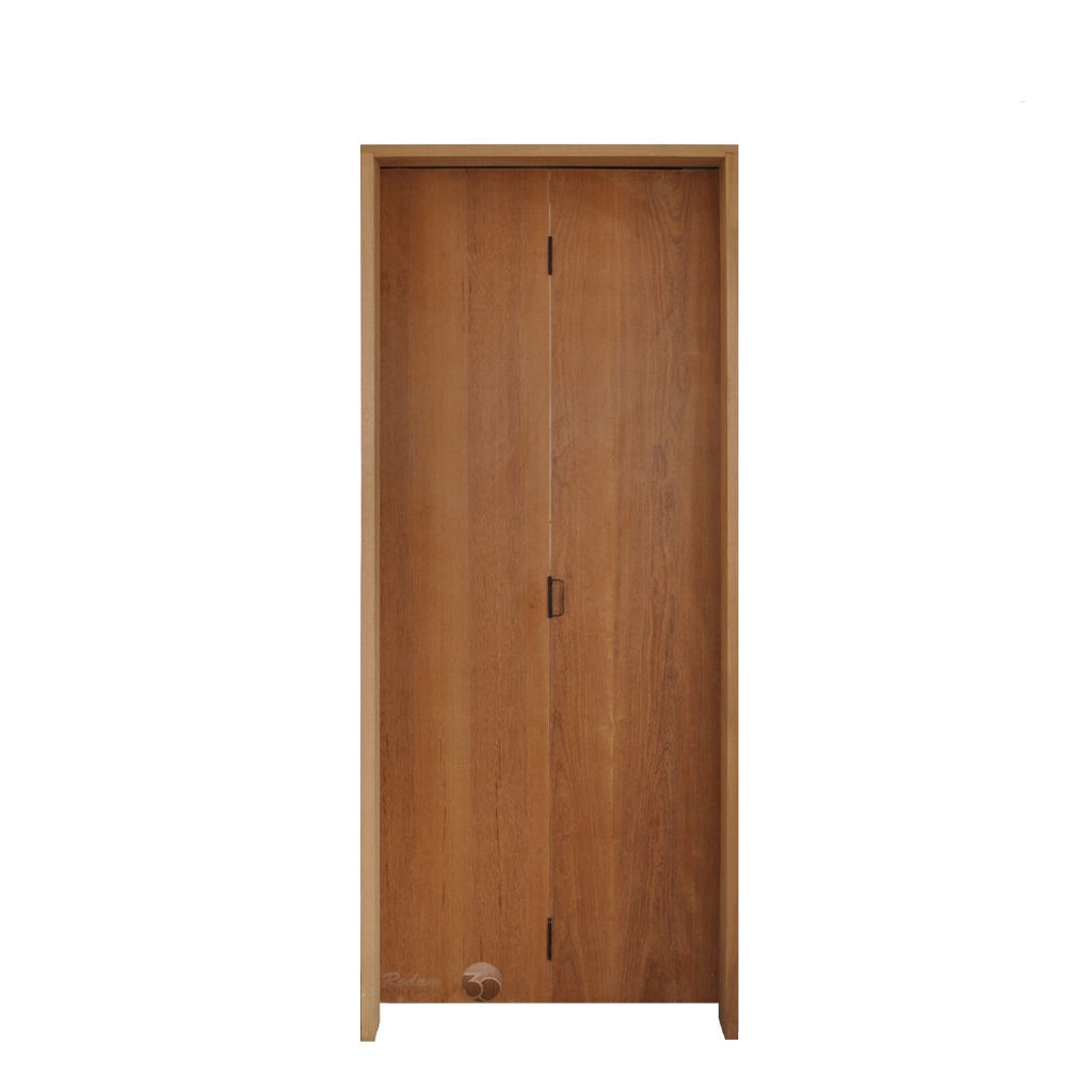 Kit Porta Camarão De Madeira Padrão Imbuia 62 X 2.10 Batente 14 Cm Sem Trinco Lado Direito - Hale