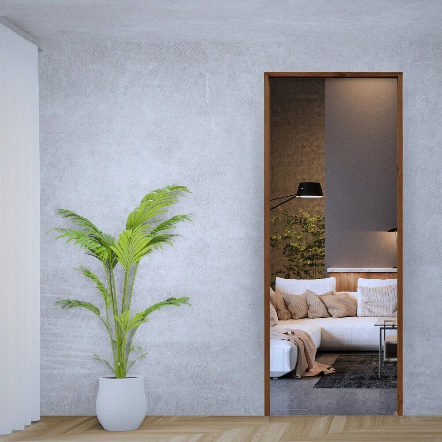 Jogo Batente Cedrinho 11 Cabeceira 72 X 214 X 11 Natural