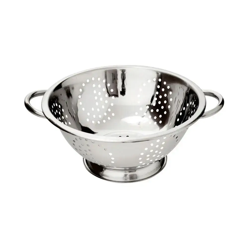 Escorredor De Macarrao Inox 24cm