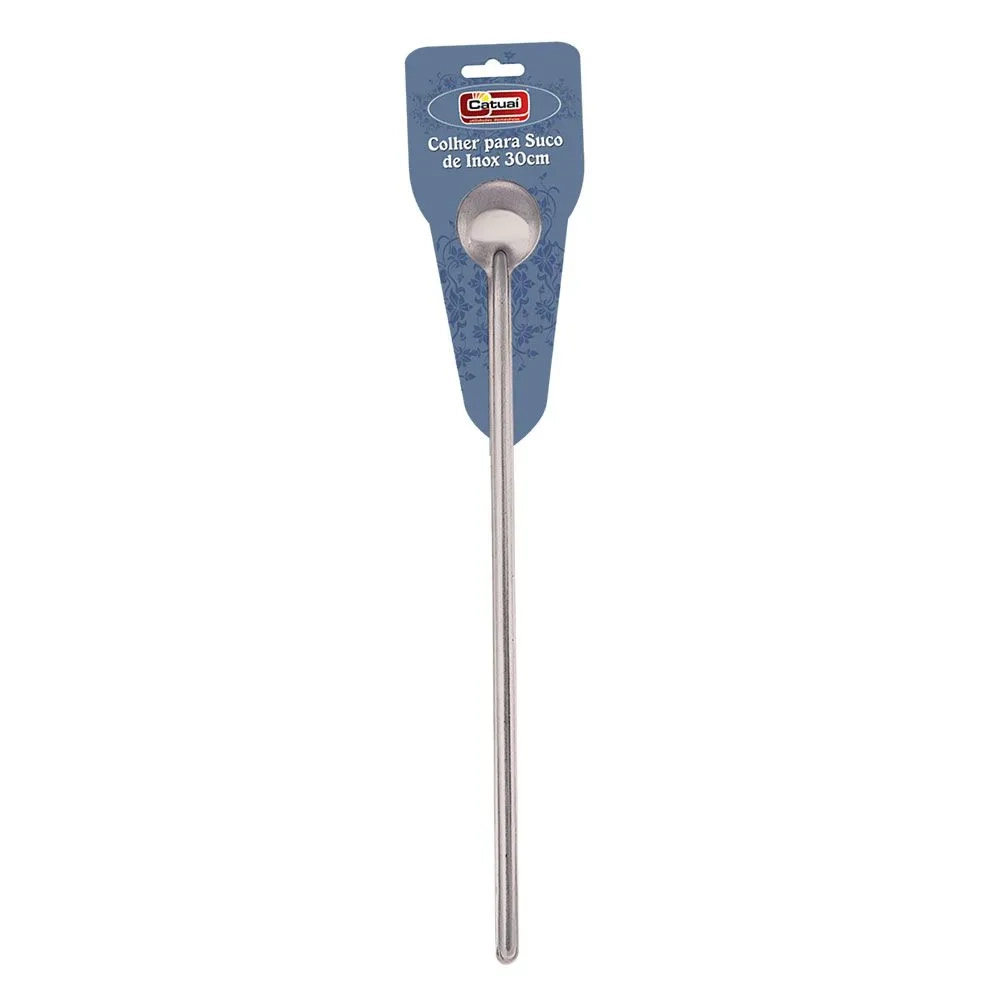 Colher P/suco D Inox 30cm