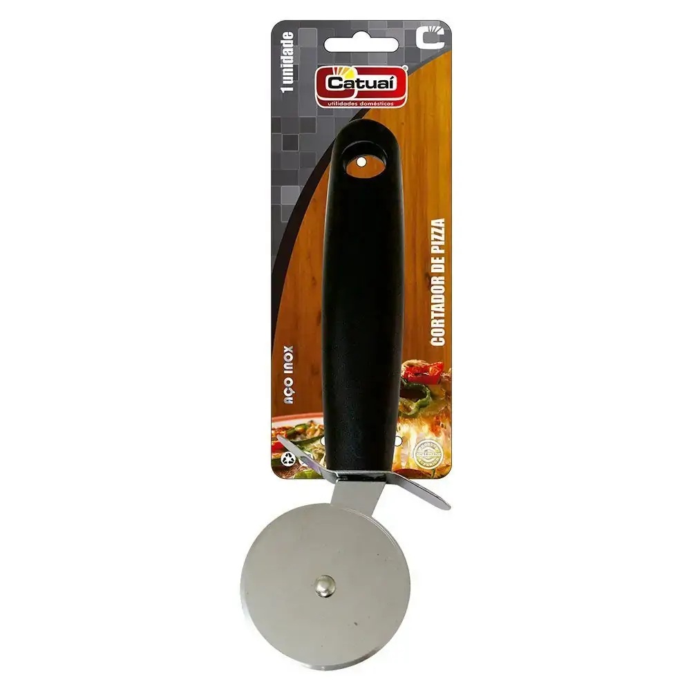 Cortador P/. Pizza 19cm Cabo Preto