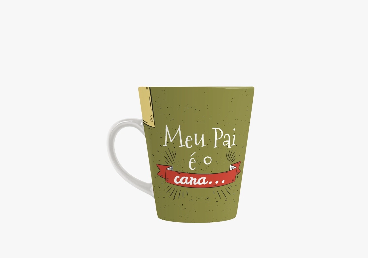 Caneca Porc 310ml Meu Pai