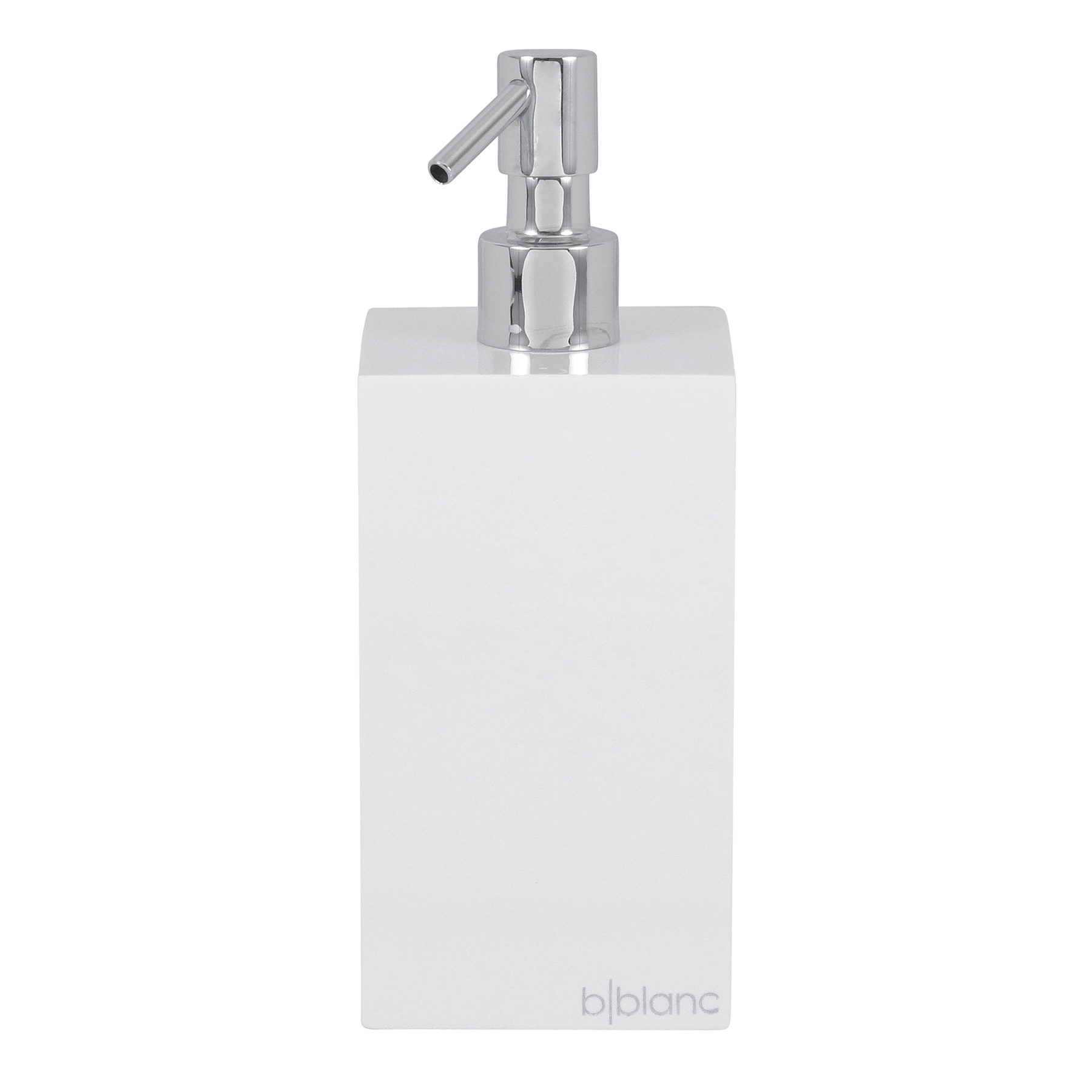 Porta Sabonete Líquido Resina Branco Top Bain Blanc