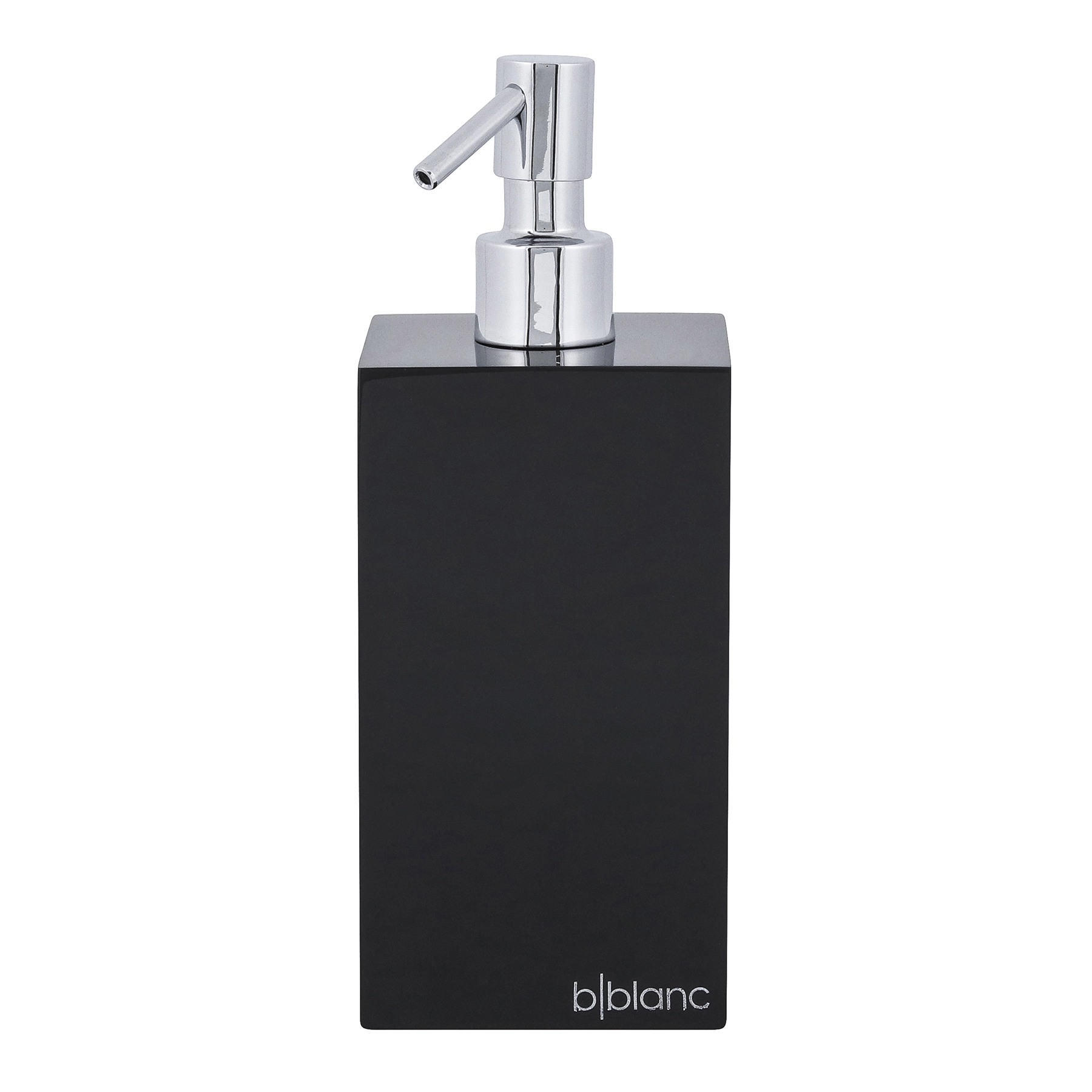 Porta Sabonete Líquido Resina Preto Top Bain Blanc