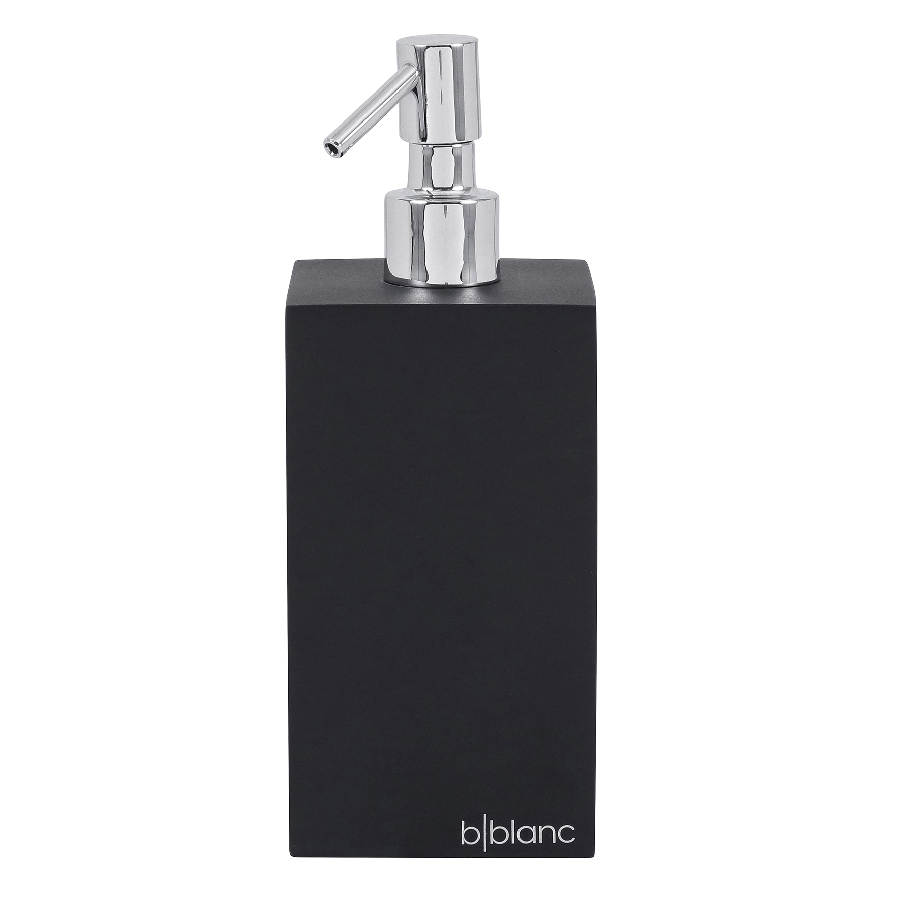 Porta Sabonete Líquido Resina Preto Fosco Top Bain Blanc