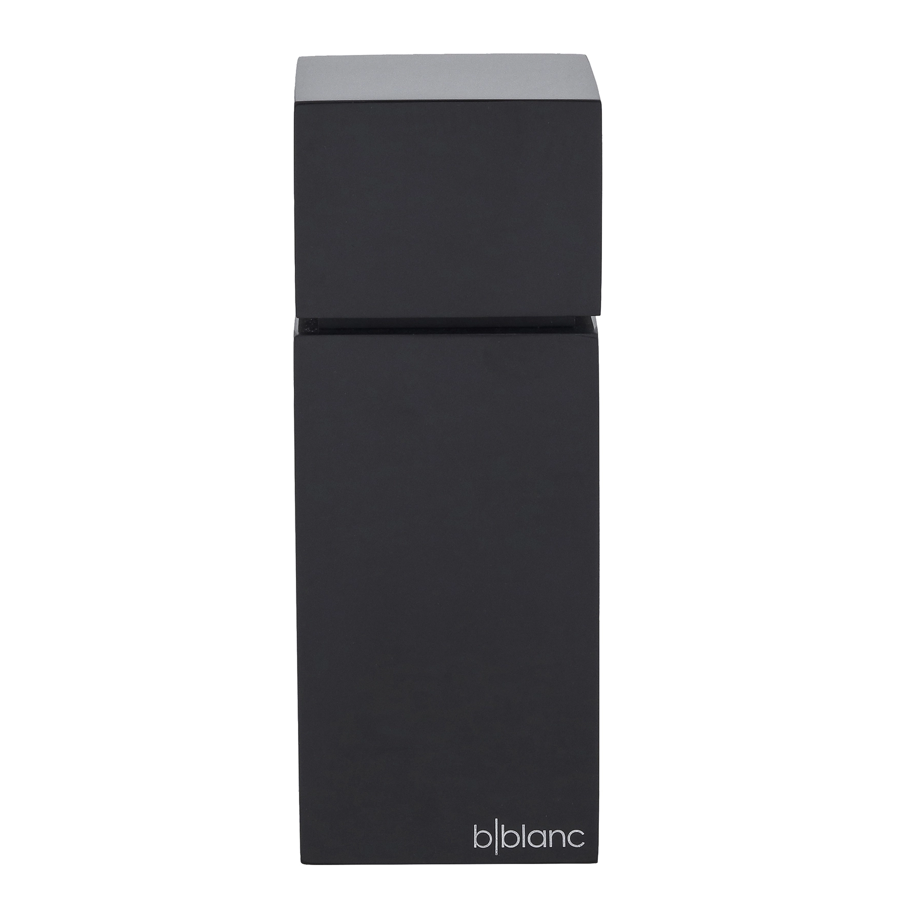 Porta Escova de Dente Quadrado Resina Preto Top Bain Blanc