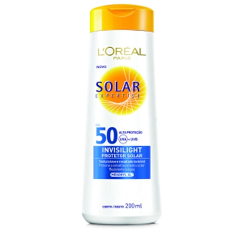 Protetor Solar Loção Solar Expertise 200ml Invisilight Fps 50 Unit