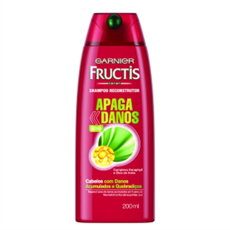 Shampoo Uso Diário Fructis 200ml Apaga Danos Unit