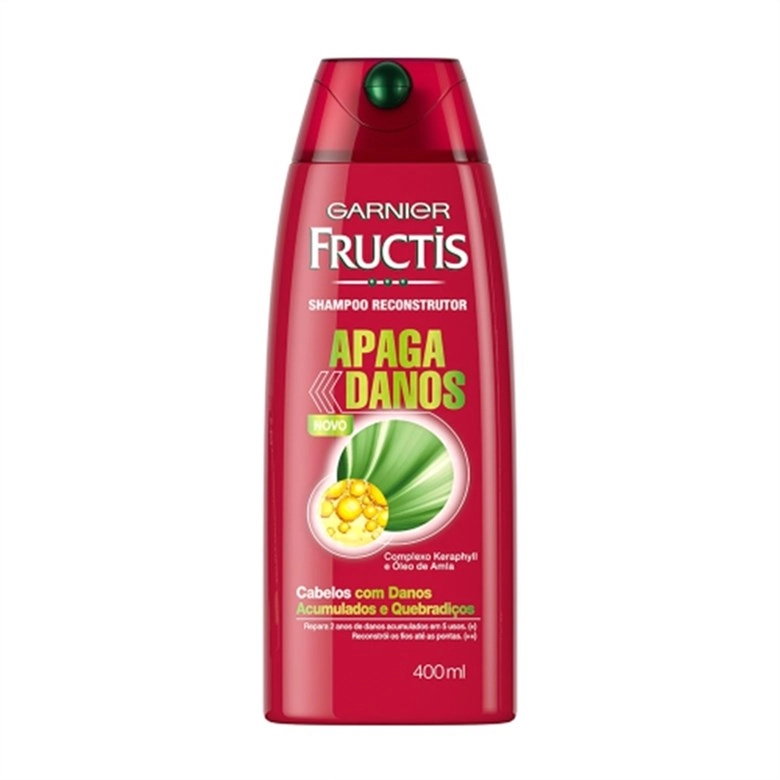 Shampoo Uso Diário Fructis 400ml Apaga Danos Unit