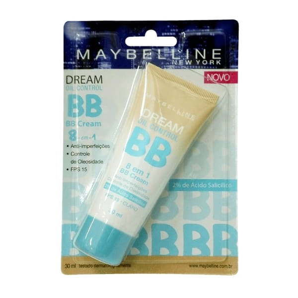 Base Bb Cream Maybelline 30ml Oil Control Claro Fps15 Sm Unit