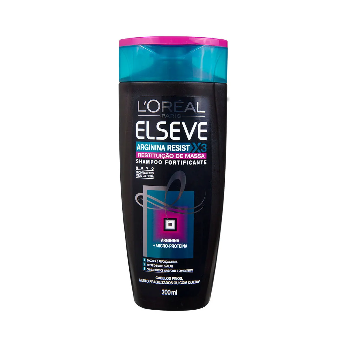 Shampoo Fortificante Elseve Arginina Resist X3 200ml
