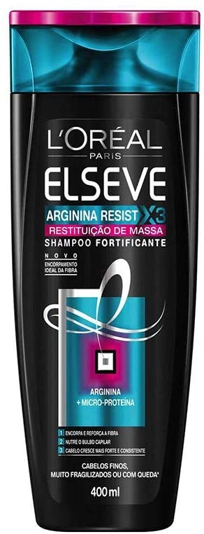 Elseve Shampoo Arginina Resist X3 Massa