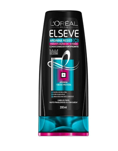 Condicionador Elseve Arginina Resist X3 Restituicao De Massa 200ml Loreal Paris