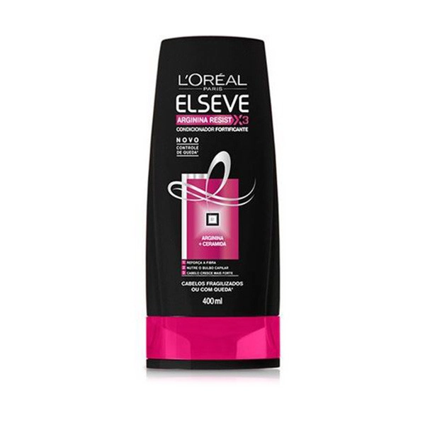 Condicionador Loréal Paris Elseve Arginina Resist X3 Restituição De Massa Frasco 400ml