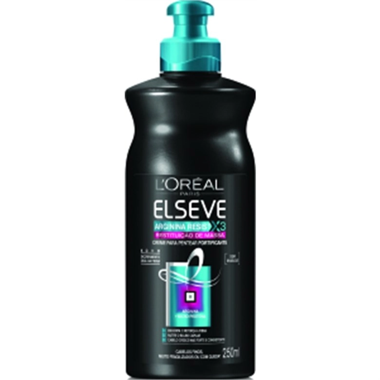 Creme De Pentear Elseve Arginina Restituicao De Massa 250ml Loreal Paris
