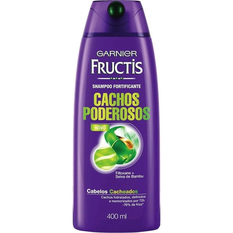 Shampoo Garnier Fructis Cachos Poderosos
