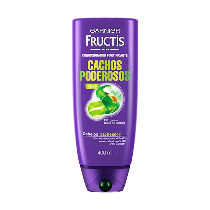 Condicionador Garnier Fructis Cachos Poderosos