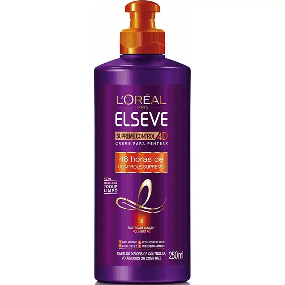 Cr Pent Elseve Supreme Control 4d 250ml Cx 12.0