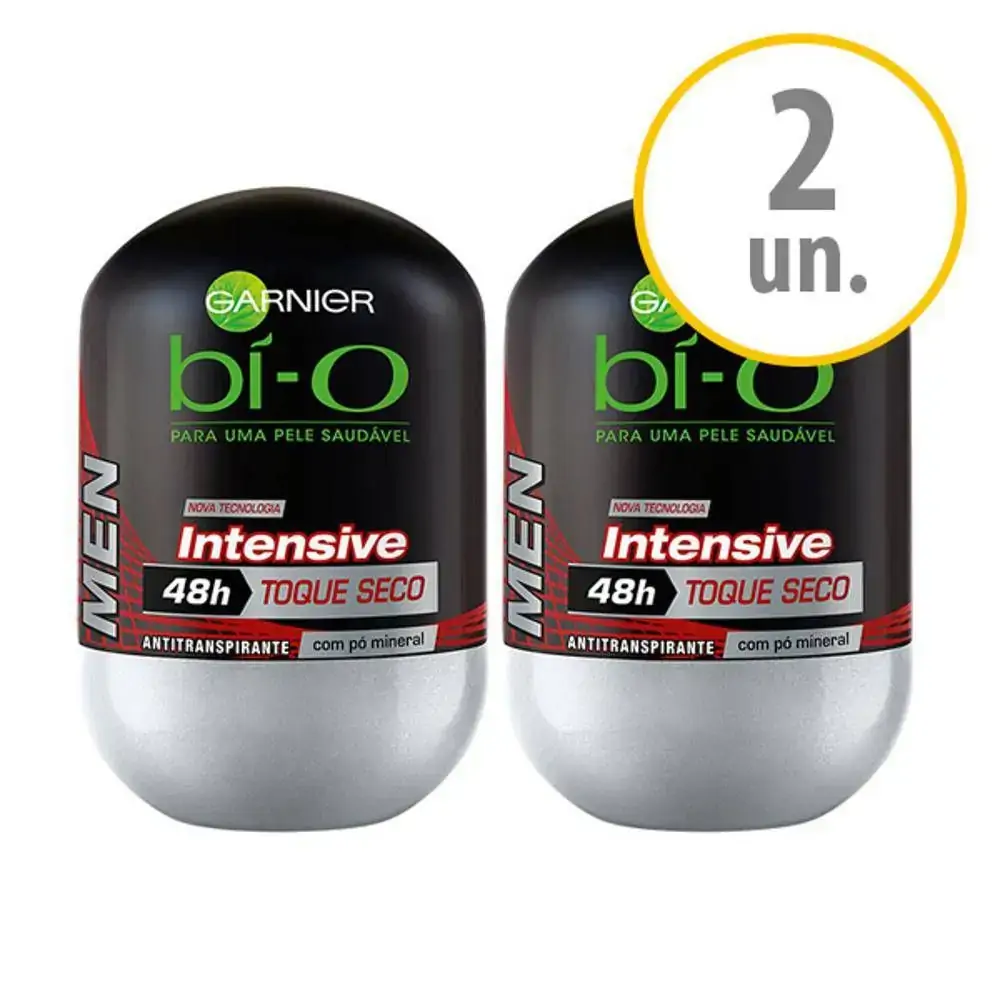 Kit Desodorante Garnier Rollon Intensive Toque Seco