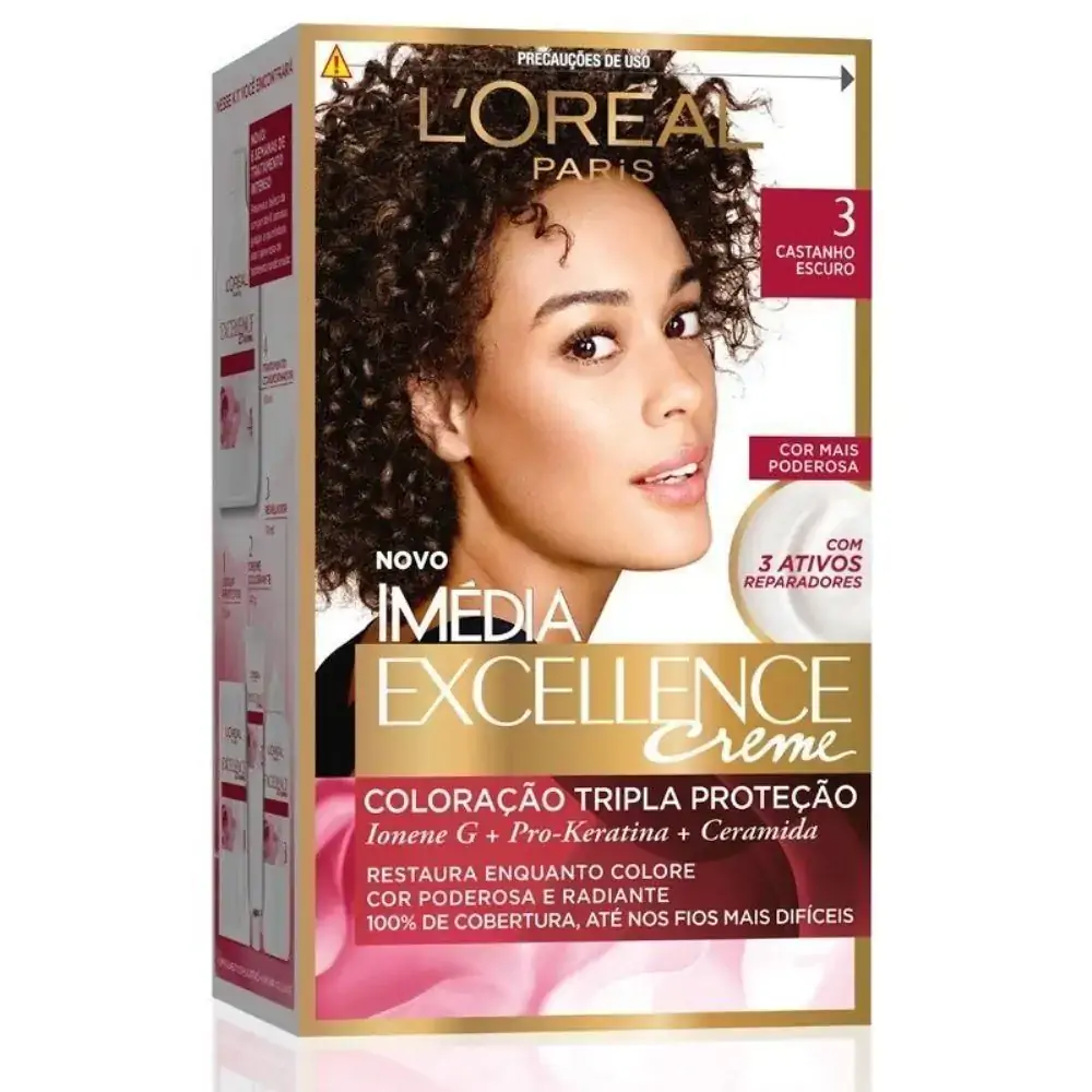 Tint Imedia 3 Castanho Escuro Cpp Elseve Oleo