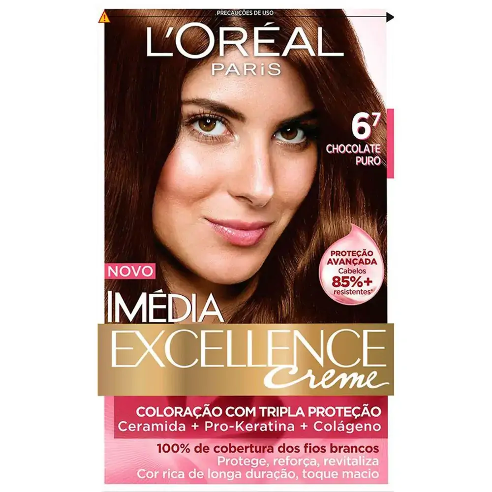 Tint Imedia 6.7 Chocolate Puro Cpp Elseve Oleo