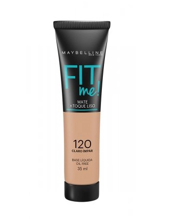 Base Liquida Fit Me N 120 Claro Impar 35ml Maybelline