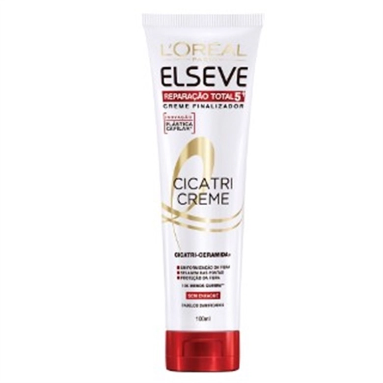 Creme Finalizador Elseve Cicatri Creme Reparacao Total 5 100ml Loreal Paris