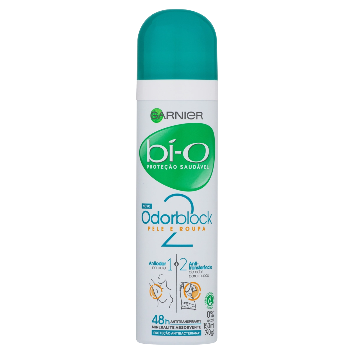 Antitranspirante Aerossol Odorblock 2 Garnier Bí O 150ml