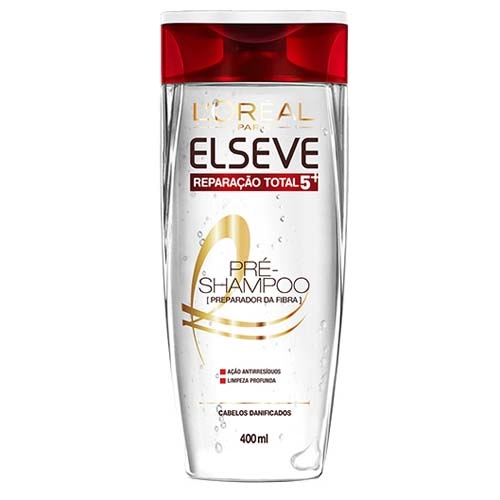 Pré Shampoo Loréal Paris Elseve Reparação Total 5 Frasco 400ml