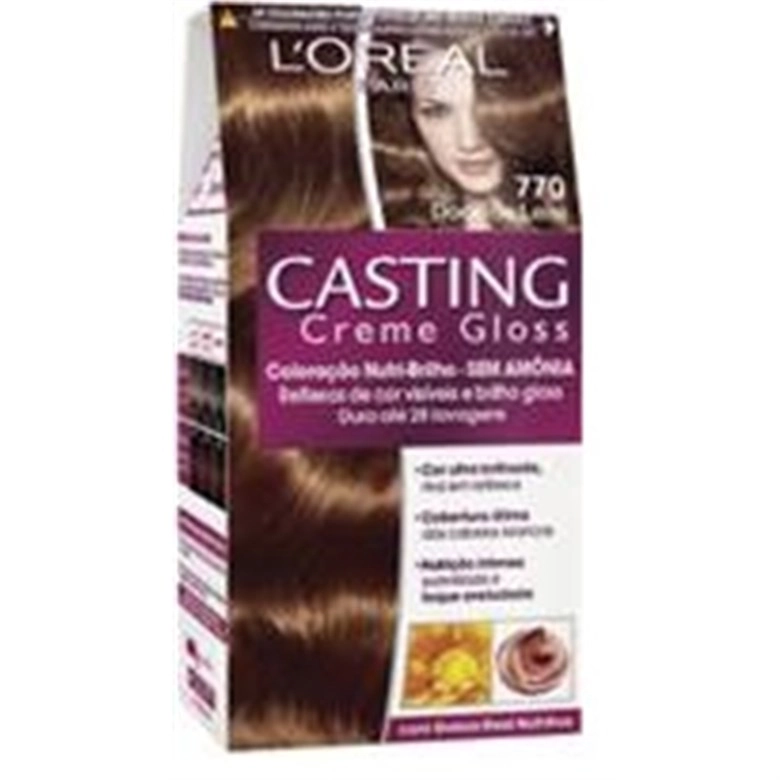 Tintura Semi Permanente Casting 7.7 Doce De Leite Unit