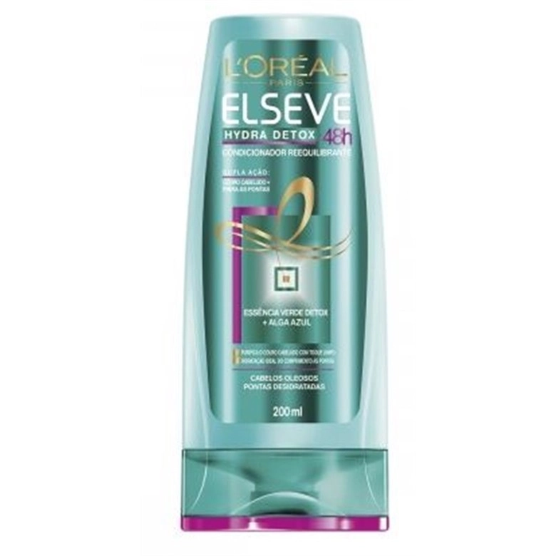 Cond Elseve Hydra Detox Anti Oleosid 200ml Cx 12.0