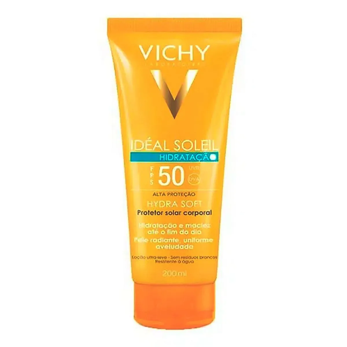 Protetor Solar Corporal Vichy Idéal Soleil Hydra Soft FPS 50 - 200ml