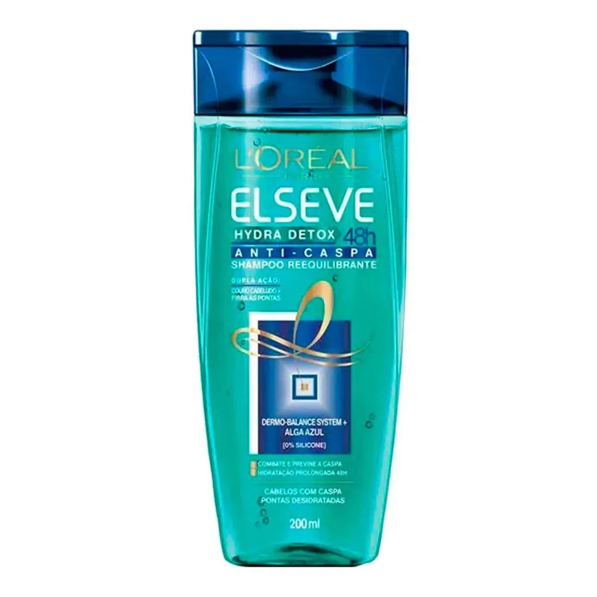 Shampoo Hydra Detox 48h Anti Caspa 200ml Elseve
