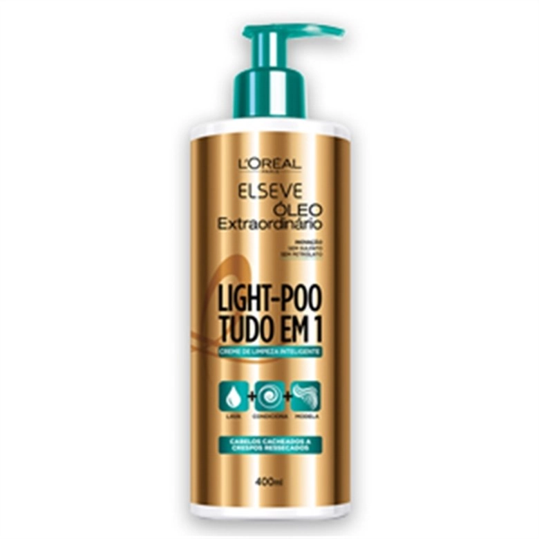 Shampoo Uso Diário Light Poo Oleo Extraordinário Elséve