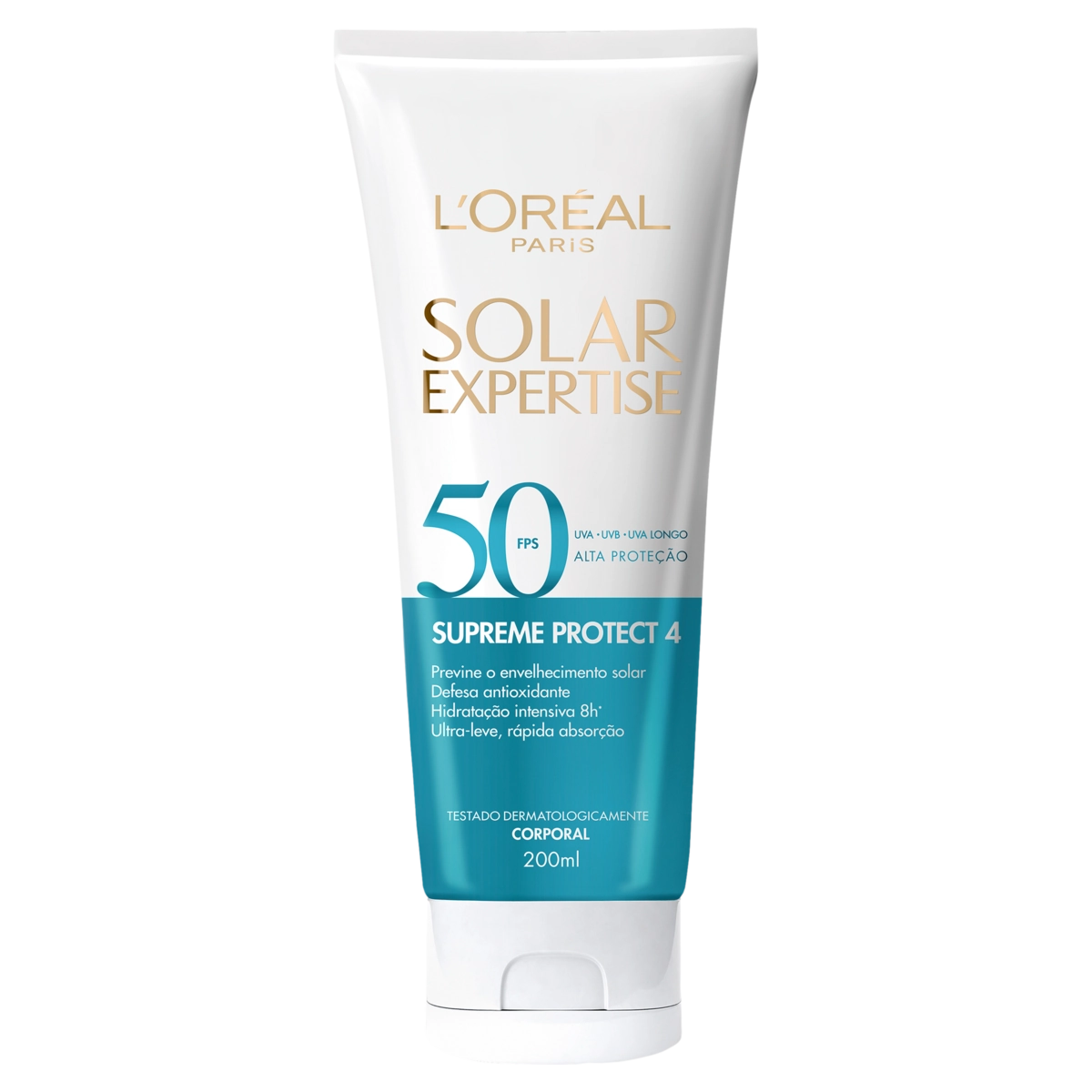 Protetor Solar Supreme Protect 4 Fps 50 Loréal Paris Solar Expertise Bisnaga 200ml