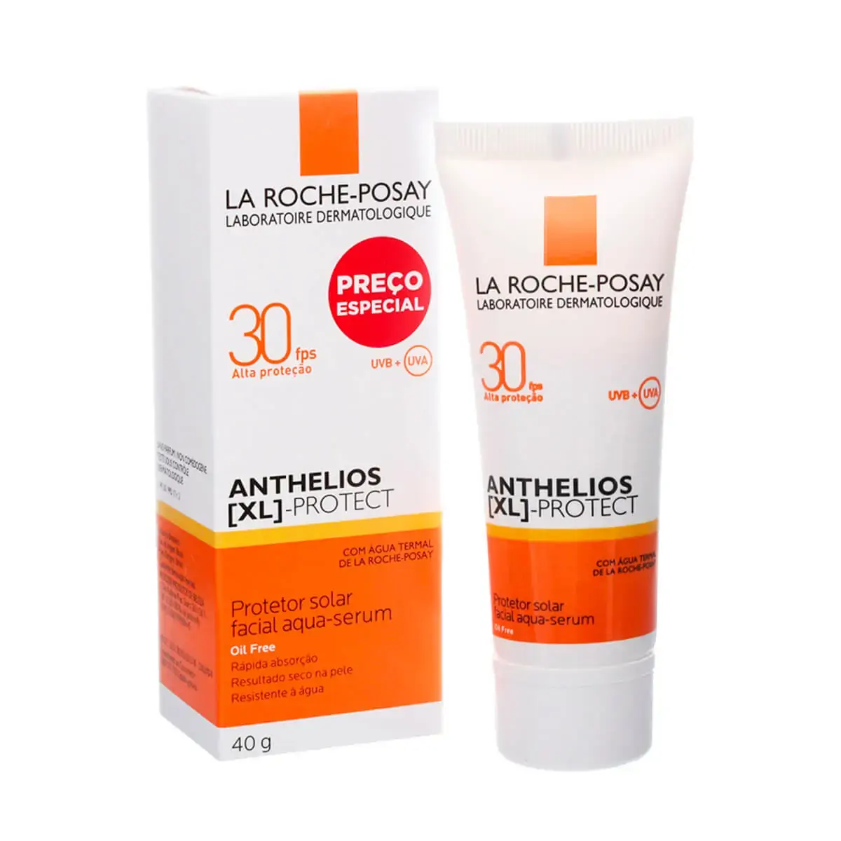 Protetor Solar Xl Protect Facial Fps 30 Sem Perfume La Roche Posay Anthelios Caixa 40g
