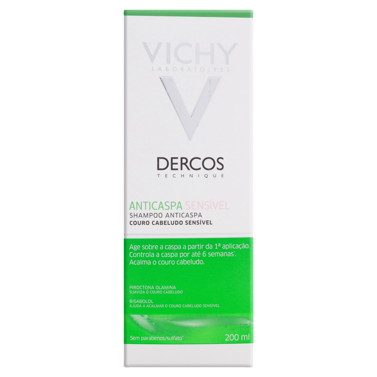 Shampoo Vichy Anticaspa Sensível Caixa 200ml
