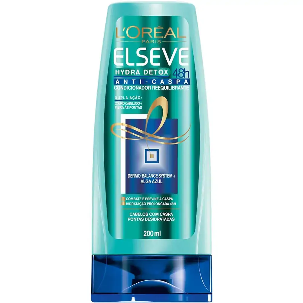 Cond Elseve 200ml Anticaspa Hydra Detox Cx 12.0