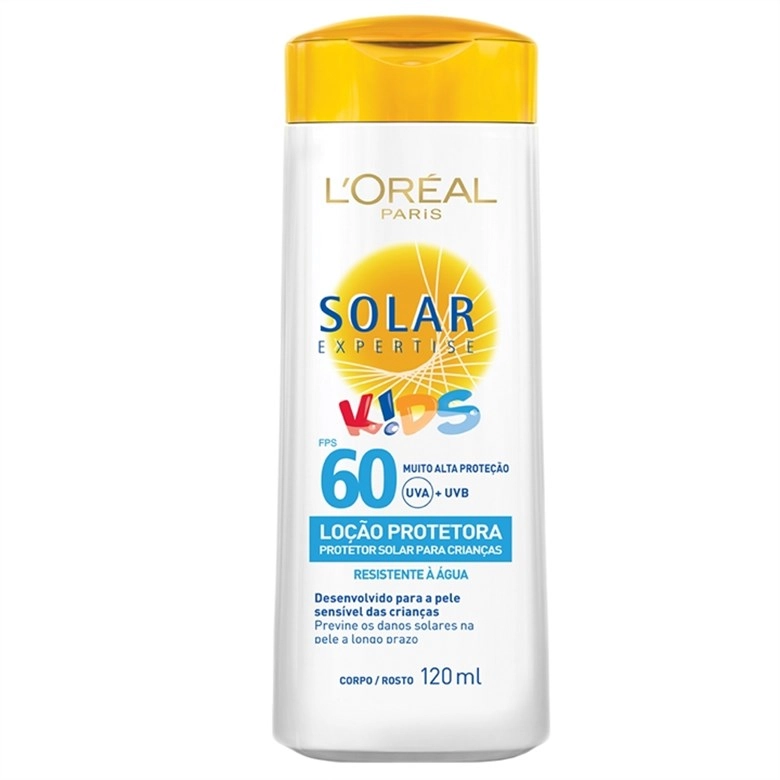 Protetor Solar Loção Solar Expertise 120ml Fps60 Kids Unit