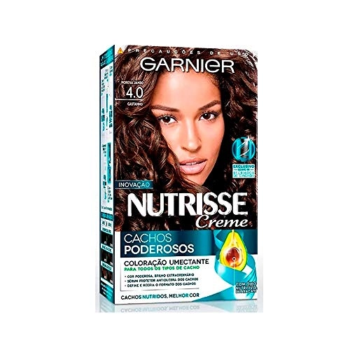 Tintura Nutrisse Cachos Poderosos 40 Castanho Cx12