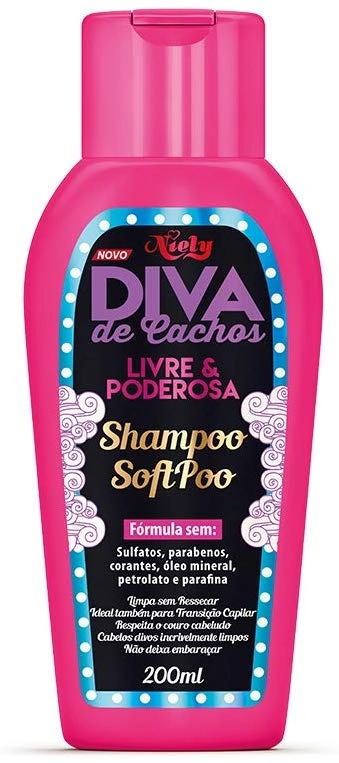 Shamp Niely Gold 200ml Diva Cach Soft