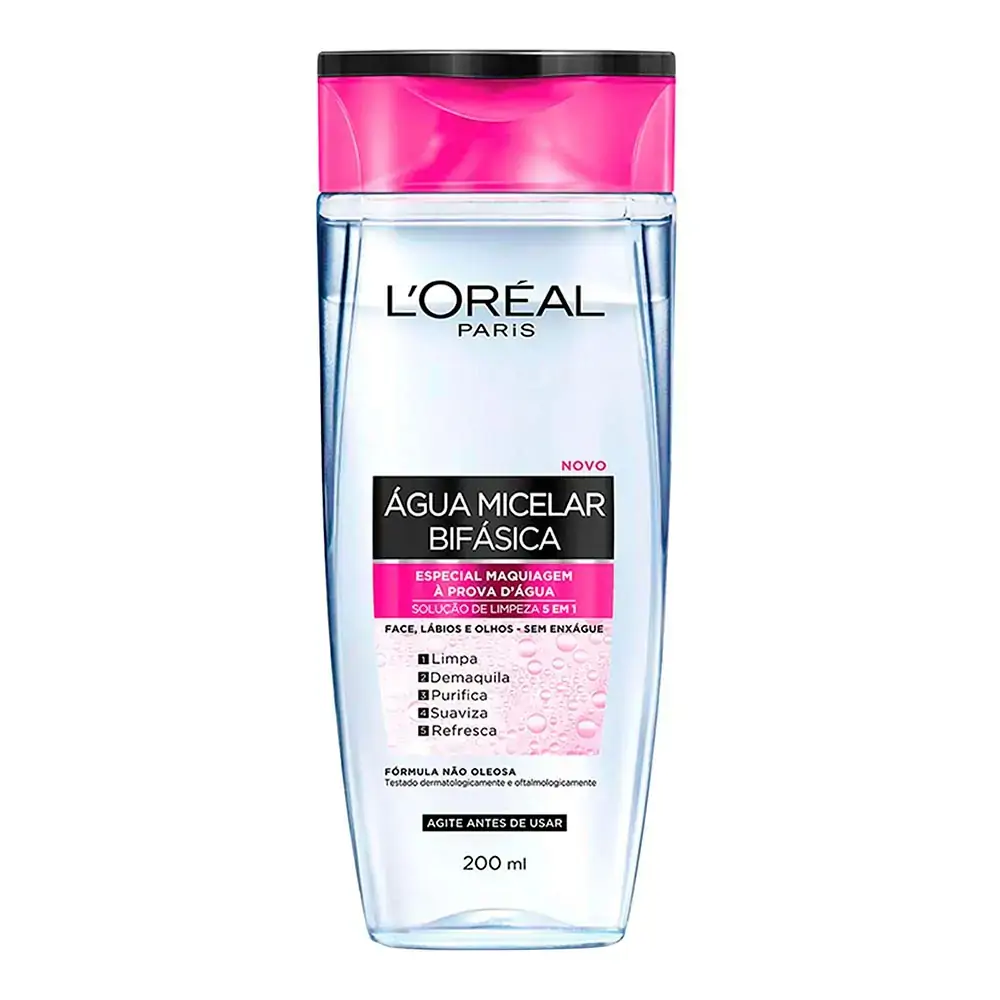 Água Micelar Bifásica L'Oreal Paris 200ml