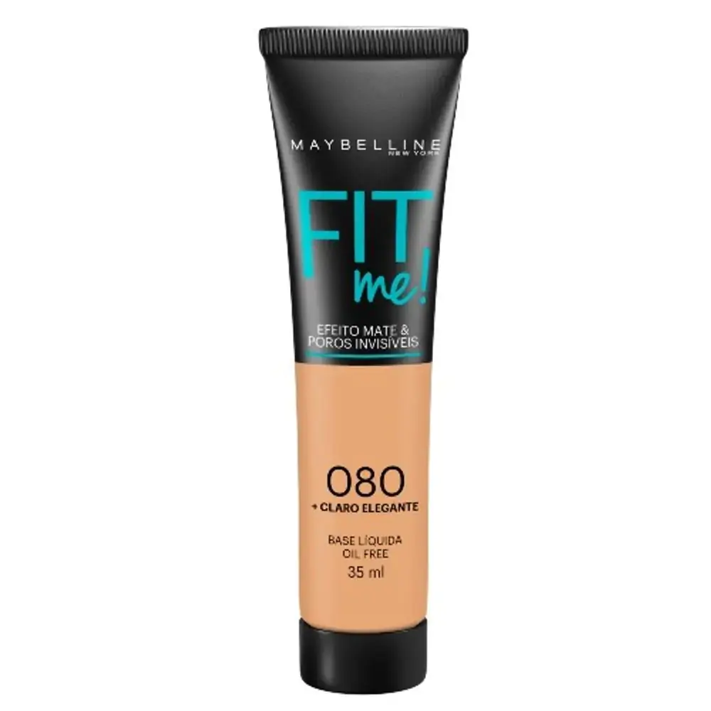 Base Loreal Maybelline Liquida Fit Me 080 Claro Elegante 35ml