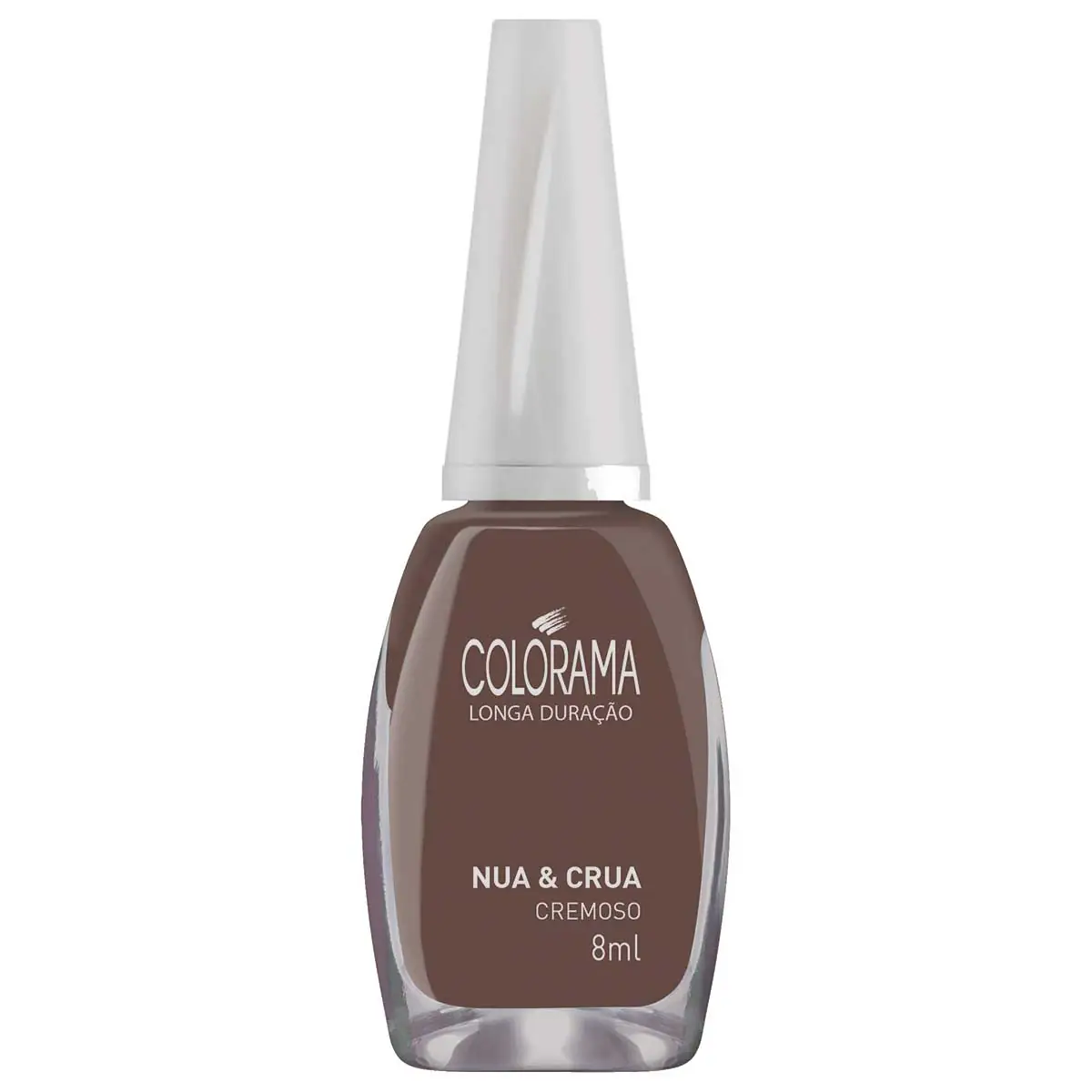 Esmalte Colorama Nua & Crua Brilhante Cremoso 8ml