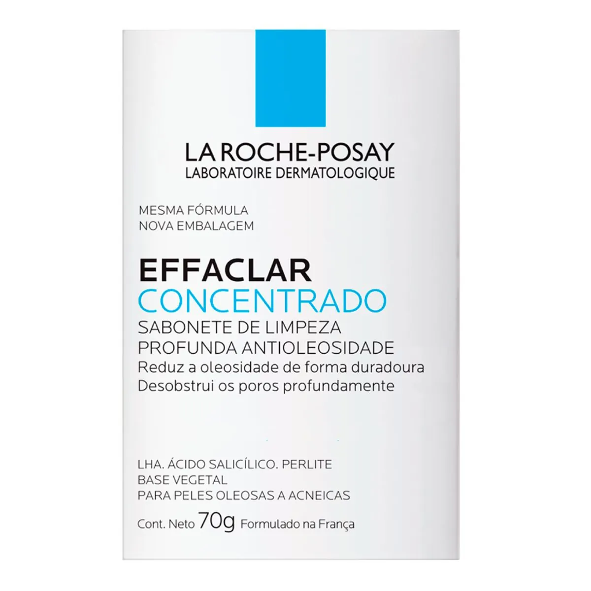 Sabonete Facial La Roche Posay - Effaclar Concentrado La Roche-Posay - 70g